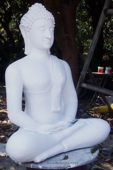 weisser Buddha