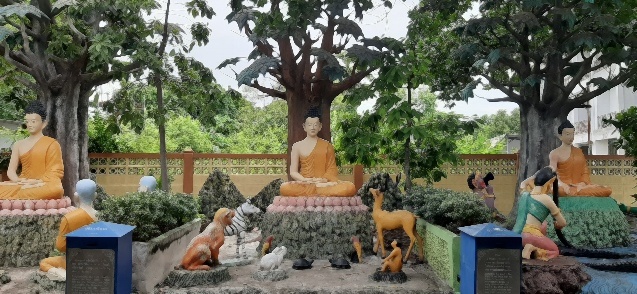 fabelwesen im tempel