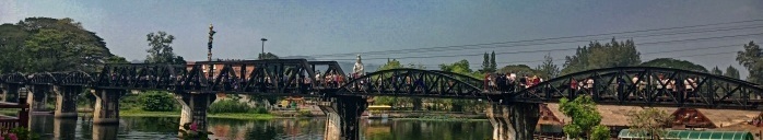 Todesbrücke über den River Kwai